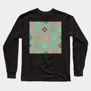 Copy of Copy of Copy of Gold Greck seamless pattern Long Sleeve T-Shirt
